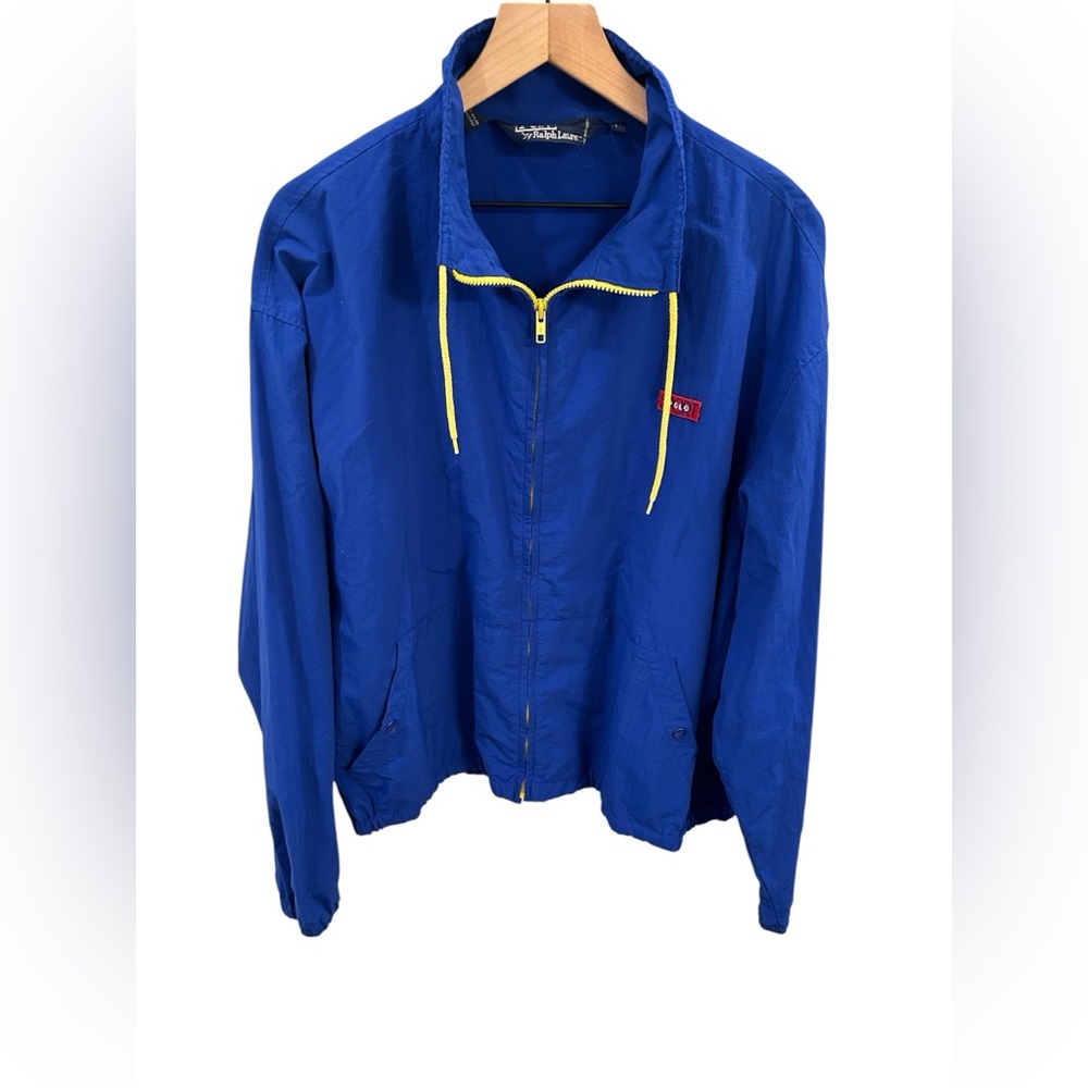Vintage 1990s Polo Ralph Lauren Windbreaker Jacket – Men’s Size L